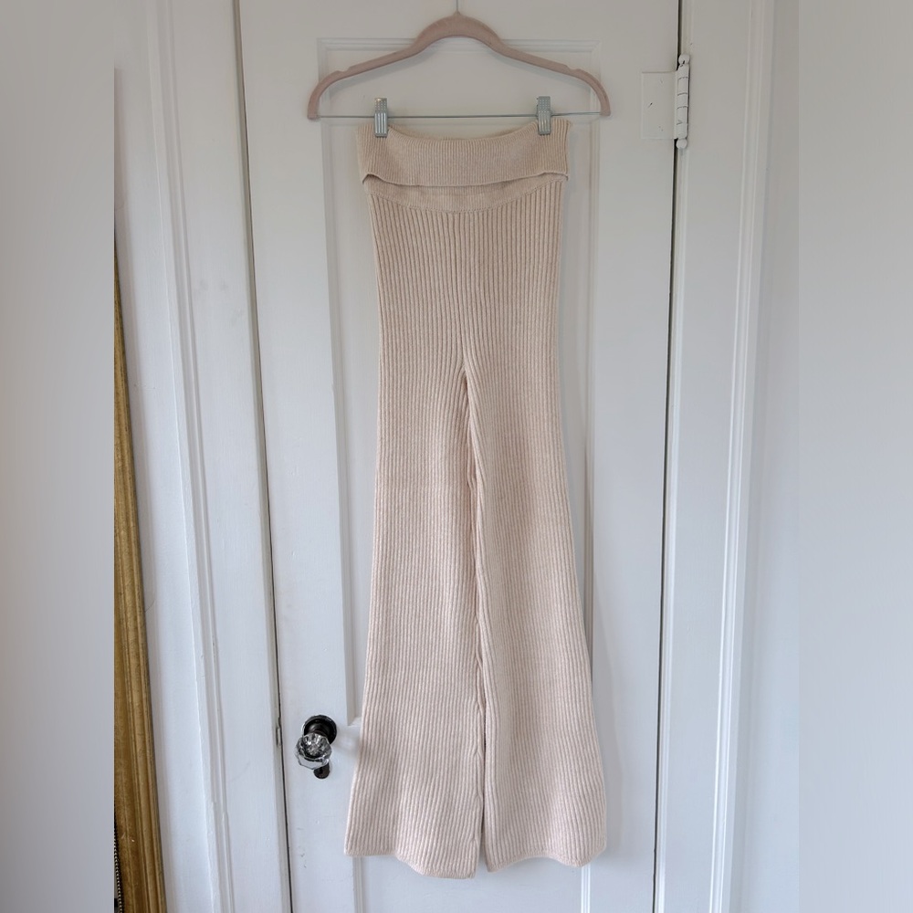 AE Super High-Waisted Sweater Flare Pant